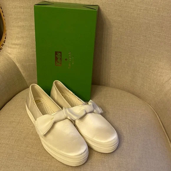 kate spade Shoes Kate Spade Triple Decker W Bow Poshmark